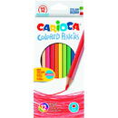 Articole pentru scoala Creioane colorate CARIOCA, hexagonale, 12 culori/cutie