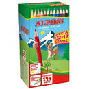 Articole pentru scoala Creioane colorate, cutie carton, 144 buc/cutie, Alpino Festival