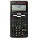 Calculator de birou Sharp calculators Calculator stiintific, 16 digits, 422 functii, 166x80x14 mm, dual power, SHARP EL-W531TGWH - alb/neg
