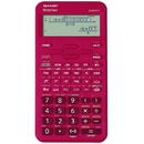 Calculator de birou Sharp calculators Calculator stiintific, 16 digits, 422 functiuni, 157x78x15 mm, SHARP EL-W531TL - rosu