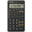 Calculator de birou Sharp calculators Calculator stiintific, 10 digits, 131 functii, 144 x 75 x 10 mm, SHARP EL-501TBWH - negru/alb