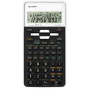 Calculator de birou Sharp calculators Calculator stiintific, 10 digits, 273 functii, 161x80x15mm, dual power, SHARP EL-531THWH-negru/alb