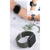 Hurtel Strap Fabric Watch Band Ultra / 8/7/6 / SE / 5/4/3/2 (49mm / 45mm / 44mm / 42mm) Braided Fabric Strap Watch Bracelet Black and White