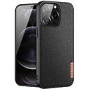 Husa Dux Ducis Fino case covered with nylon material for iPhone 13 Pro black