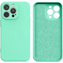 Husa Hurtel Silicone case for Samsung Galaxy A14 5G / Galaxy A14 silicone cover mint green