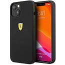 Husa Ferrari FESSIHCP13SBK iPhone 13 mini 5.4&quot; black/black hardcase Silicone