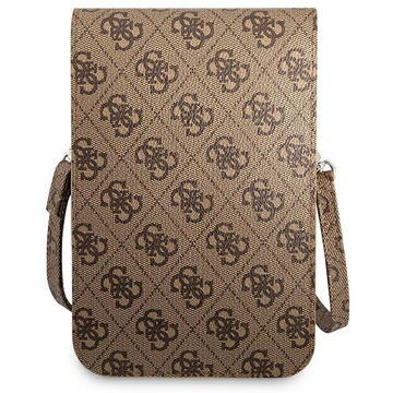 Husa Guess Handbag GUWBP4TMBR brown / brown 4G Triangle