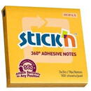 Accesorii birotica Stick'n Notes autoadeziv 360, 76 x 76mm, 100 file, Stick"n - galben gold