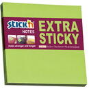 Accesorii birotica Stick'n Notes autoadeziv extra-sticky 76 x 76mm, 90 file, Stick"n - verde neon
