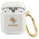 Husa Guess GUA2UCG4GT AirPods cover Transparent Glitter Collection