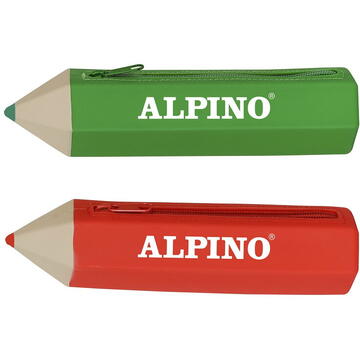 Penar Penar cilindric cu fermoar, tip creion, ALPINO