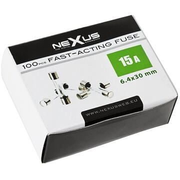 Nexus Sigurante rapide6,4 x 30 mm15 A