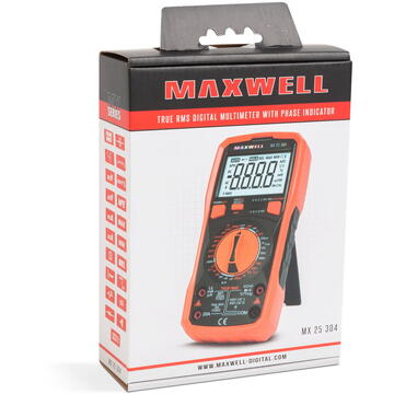 Maxwell Multimetru digital - masurare inductie, True RMS