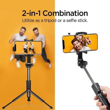 Spigen Wireless Selfie Stick Tripod S540W Negru