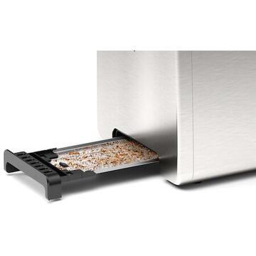 Prajitor de paine Bosch TAT3P420 DesignLine Toaster, 970 W, 2 slots, Stainless steel