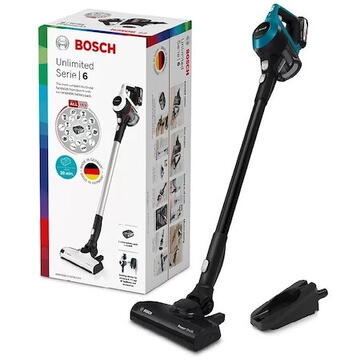 Aspirator Bosch BBS611LAG Vacuum cleaner, Handstick 2in1, Operating time 30 min, Charging time 4 h, Unlimited Blue