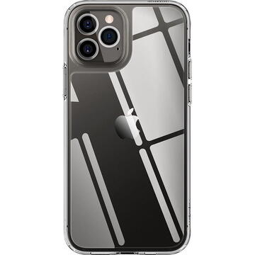 Husa Spigen Quartz Hybrid iPhone 12 Pro Max crystal clear