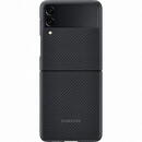 Husa Samsung Galaxy Z Flip F111 Aramid Cover Black EF-XF711SBEGWW