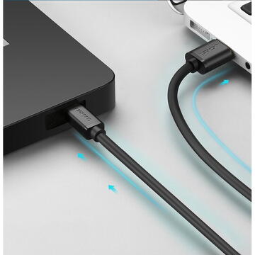 USB to Mini USB Cable UGREEN US132, 1.5m (black)