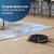 Aspirator Ecovacs DEEBOT N8 Vacuum cleaner, Robot, Wet&Dry, Operating 110 min, Dust bin 0.42 L, Li-ion, 3200 mAh, negru