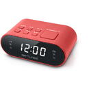 Ceas Dual alarma MUSE M-10 RED
