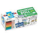 Articole pentru scoala CARIOCA Coloring Roll Mini, 10 x 85 cm/rola, hartie autoadeziva - Jungle