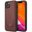 Husa Mercedes MEHCP14SARMRE iPhone 14 6.1 &quot;red / red hardcase Leather Urban Bengale
