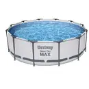 BESTWAY Steel Pro MAX pool set, O 366cm x 100cm light grey