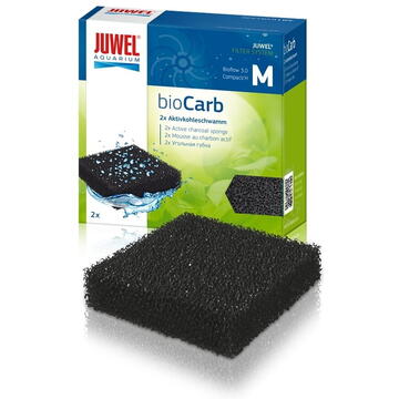 Accesorii pentru acvarii JUWEL bioCarb M (3.0/Compact) - carbon sponge for aquarium filter - 2 pcs.