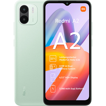 Smartphone Xiaomi Redmi A2 32GB 2GB RAM Dual SIM Light Green