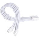 Silverstone Technology SilverStone power supply extension cable SST-PP07E-EPS8W-V2, EPS 12V 8pin (4+4) (white, 30cm)
