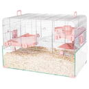 Custi, tarcuri si colivii ZOLUX Panas Colour 80 - rodent cage - pink