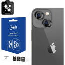 Folie protectie camera 3mk Protection 3mk Lens Protection Pro Folie pentru iPhone 14, Margine Neagra,Transparent, Rezistenta la zgarieturi