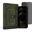 Folie Protectie Ecran HOFI PRO+ pentru Apple iPhone 12 / iPhone 12 Pro, Sticla securizata, Full Face, Full Glue, Privacy, Neagra