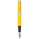 Stilou DIPLOMAT Excellence A2, cu penita M, din otel inoxidabil - Yellow Chrome