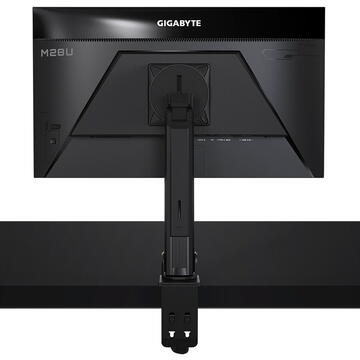 Monitor LED Gigabyte M28U-AE, 28inch, 3840x2160, 1ms GTG, Black