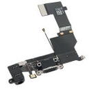 Piese si componente Banda cu Conector incarcare / date - Conector Audio - Microfon Apple iPhone 5s, Negru