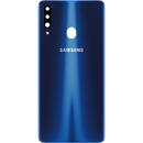 Piese si componente Capac Baterie Samsung Galaxy A20s A207, Albastru, Service Pack GH81-19447A