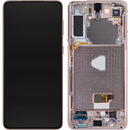 Piese si componente Display - Touchscreen Samsung Galaxy S21+ 5G, Cu Rama si Piese, Mov, Service Pack GH82-24554B