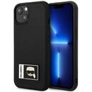 Husa Karl Lagerfeld KLHCP13S3DKPK iPhone 13 mini 5,4 &quot;black / black hardcase Ikonik Patch