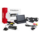 Set senzori parcare tft02 4.3" cu camera hd-305-led 4 senzori camion negru