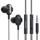 Wired earphones Blitzwolf AirAux AA-HE4, 3.5mm jack, 1.2m Negru In ear