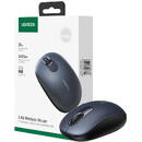 Mouse Wireless mouse UGREEN 90550  Albastru,Conexiune wireless 2.4G,2400 dpi,3 butoane,Wireless