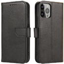 Husa Hurtel Magnet Case case for Realme GT Neo 5 / Realme GT3 flip cover wallet stand black