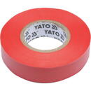 Yato Taśma elektroizolacyjna 15x0,13mm/20m PVC izolacja-max 40kV czerwona - YT-81592