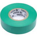 Yato Taśma elektroizolacyjna 19x0,13mm 20m PVC, izolacja-max 40kV zielona - YT-81652