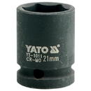 Yato Cheie tubulara hexagonala de impact 1/2", 21mm, YT-1011