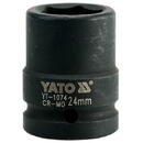 Yato Cheie tubulara hexagonala de impact, YT-1074, 3/4", 24mm, Cr-Mo