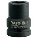Yato Cheie tubulara hexagonala de impact, YT-1070, 3/4", 19mm, Cr-Mo