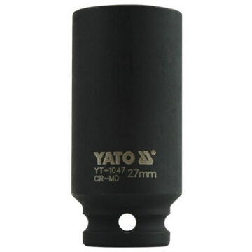 Yato Nasadka udarowa 6-kątna 1/2" 27mm długa (YT-1047)